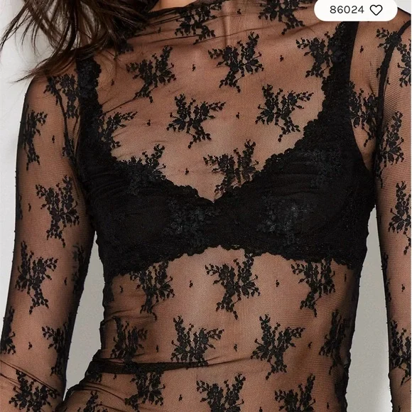 ⚜️Free People Lady Lux Layering Top Small - Picture 1 of 10